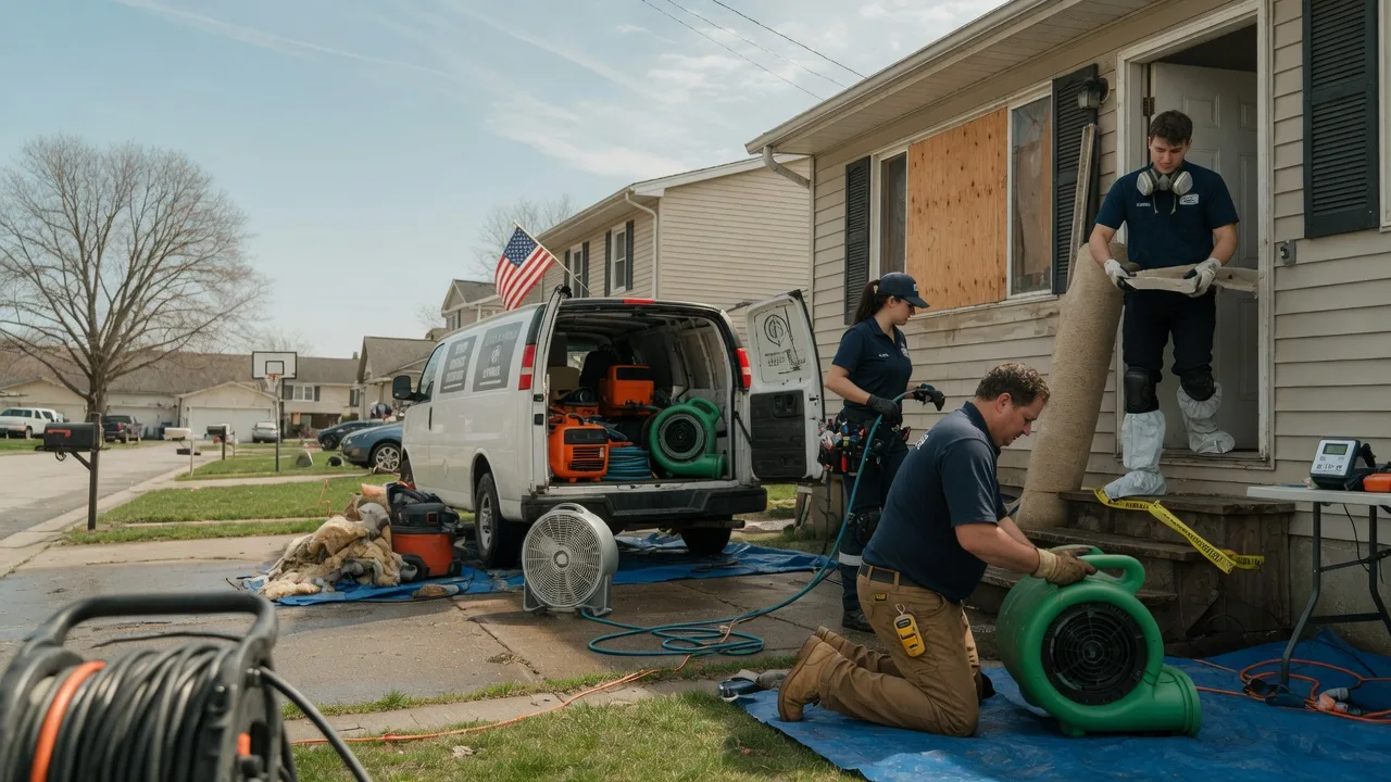 Water Damage Restoration in Dundee, MS near me